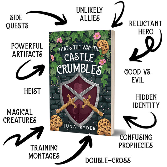 THAT'S THE WAY THE CASTLE CRUMBLES SIGNED PAPERBACK