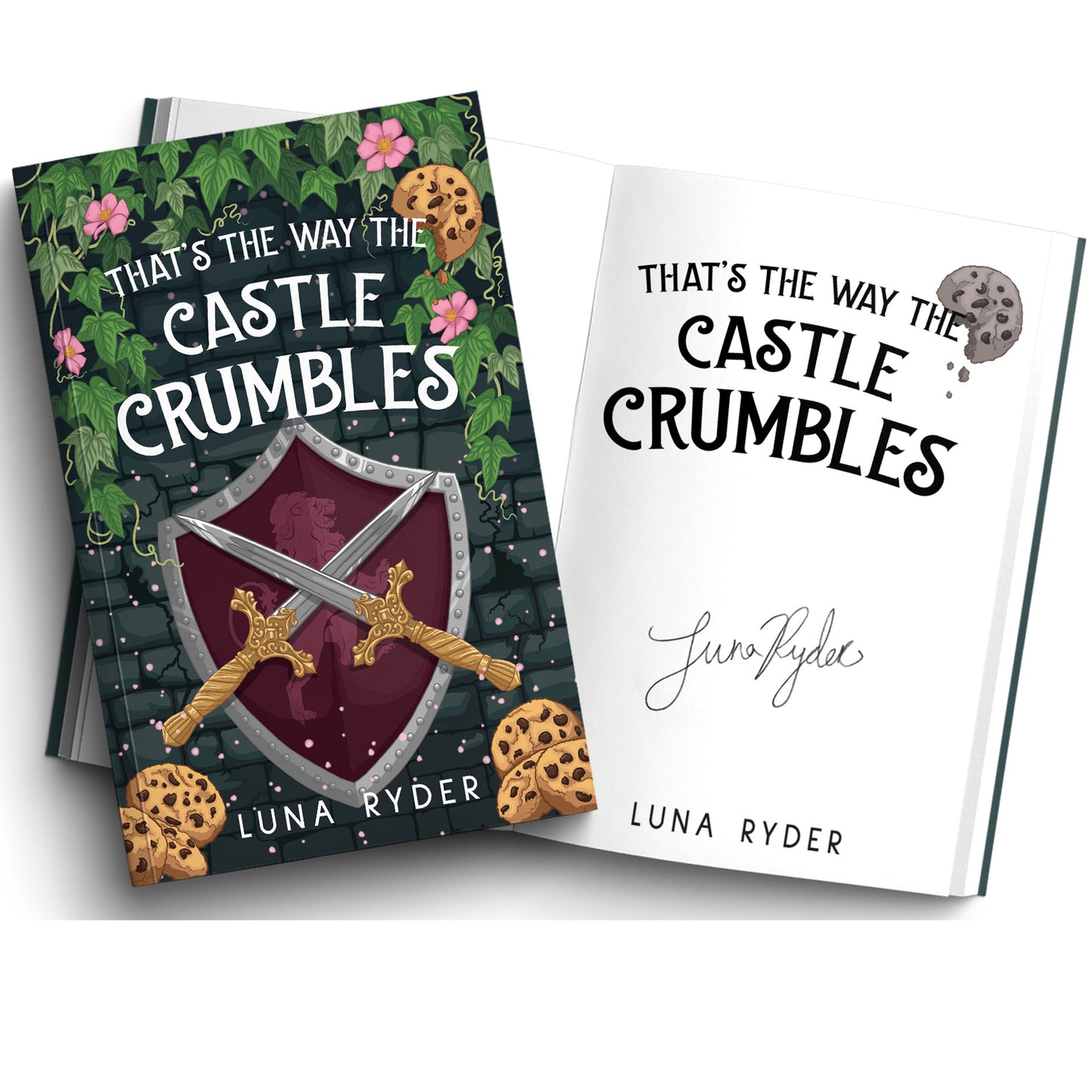 THAT'S THE WAY THE CASTLE CRUMBLES SIGNED PAPERBACK