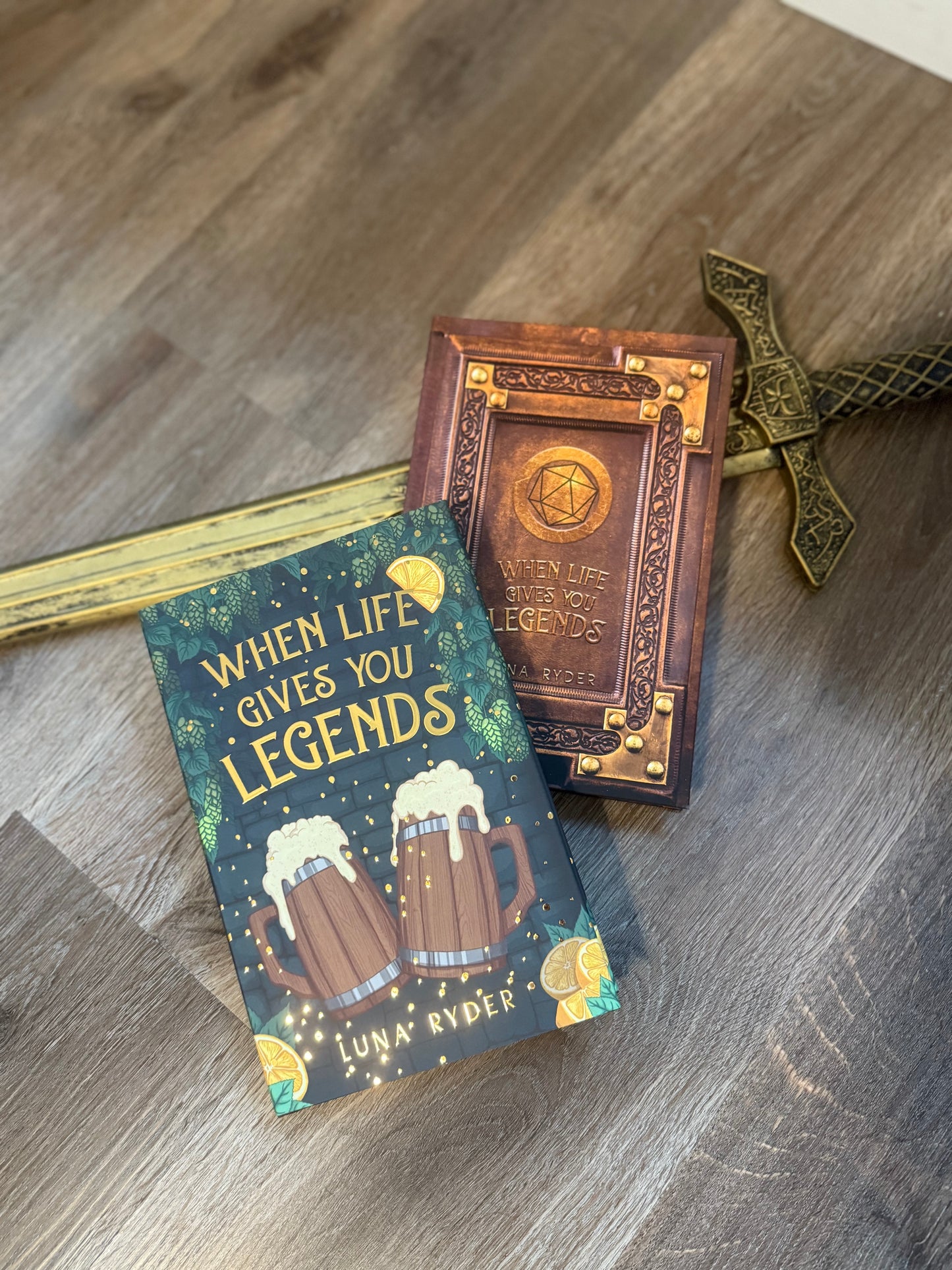WHEN LIFE GIVES YOU LEGENDS SIGNED SPECIAL EDITION HARDCOVER
