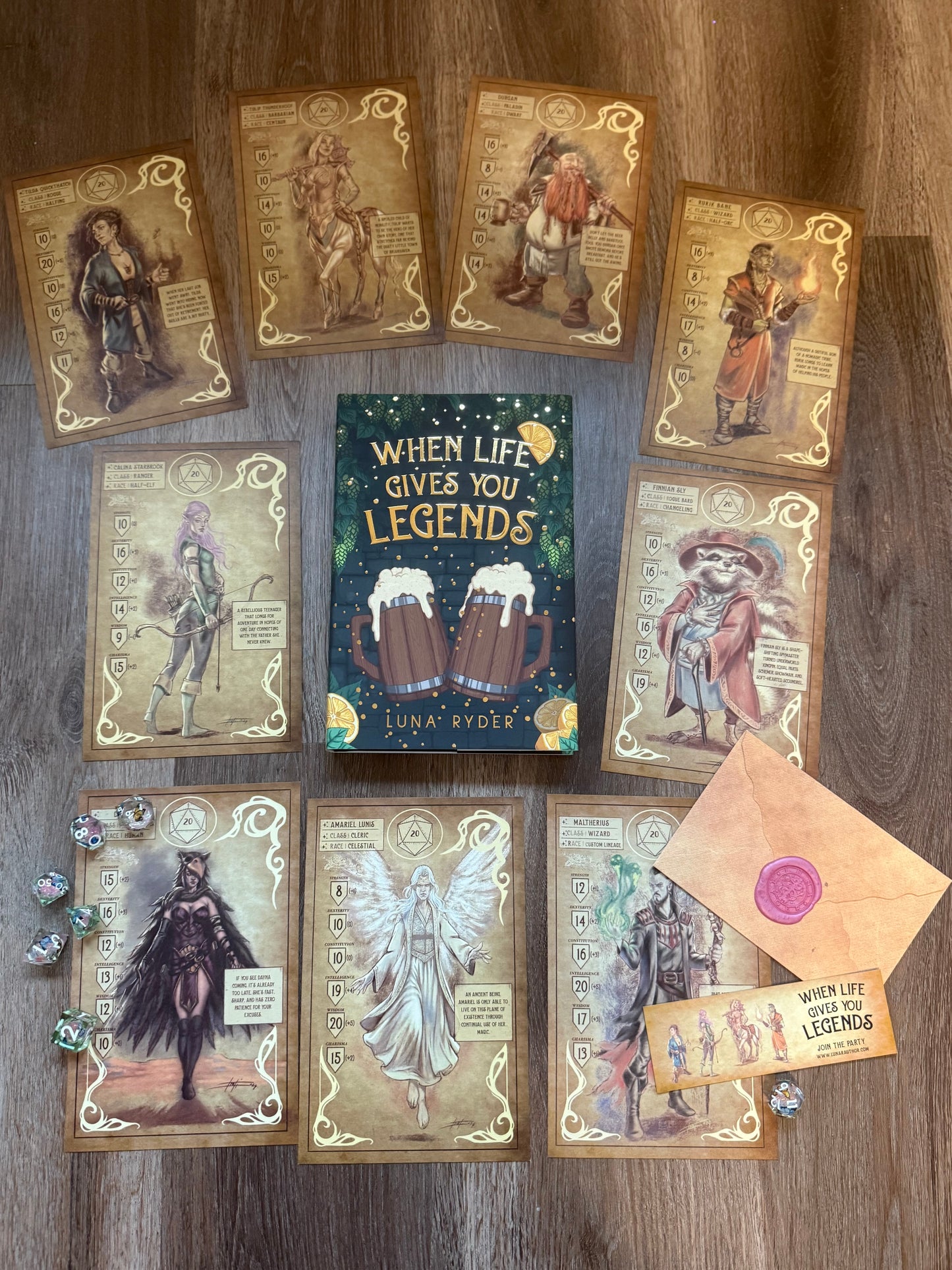 WHEN LIFE GIVES YOU LEGENDS SIGNED SPECIAL EDITION HARDCOVER