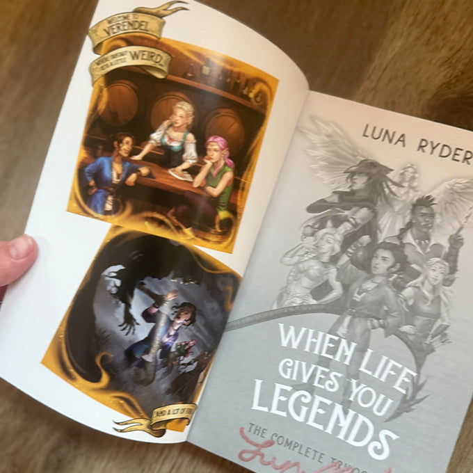 WHEN LIFE GIVES YOU LEGENDS FULL TRILOGY PAPERBACK EDITION