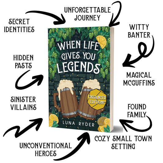 WHEN LIFE GIVES YOU LEGENDS SIGNED PAPERBACK