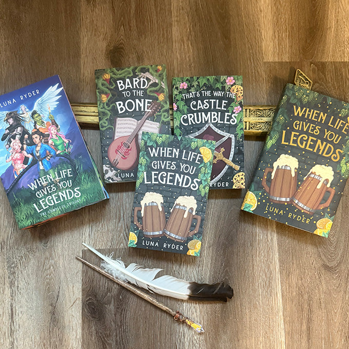 WHEN LIFE GIVES YOU LEGENDS SIGNED PAPERBACK