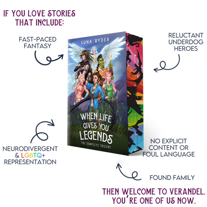 WHEN LIFE GIVES YOU LEGENDS FULL TRILOGY PAPERBACK EDITION