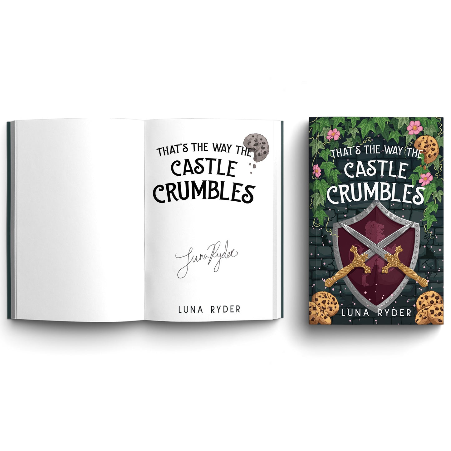 THAT'S THE WAY THE CASTLE CRUMBLES SIGNED PAPERBACK