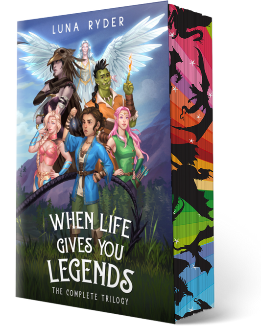 WHEN LIFE GIVES YOU LEGENDS SIGNED SPECIAL EDITION PAPERBACK