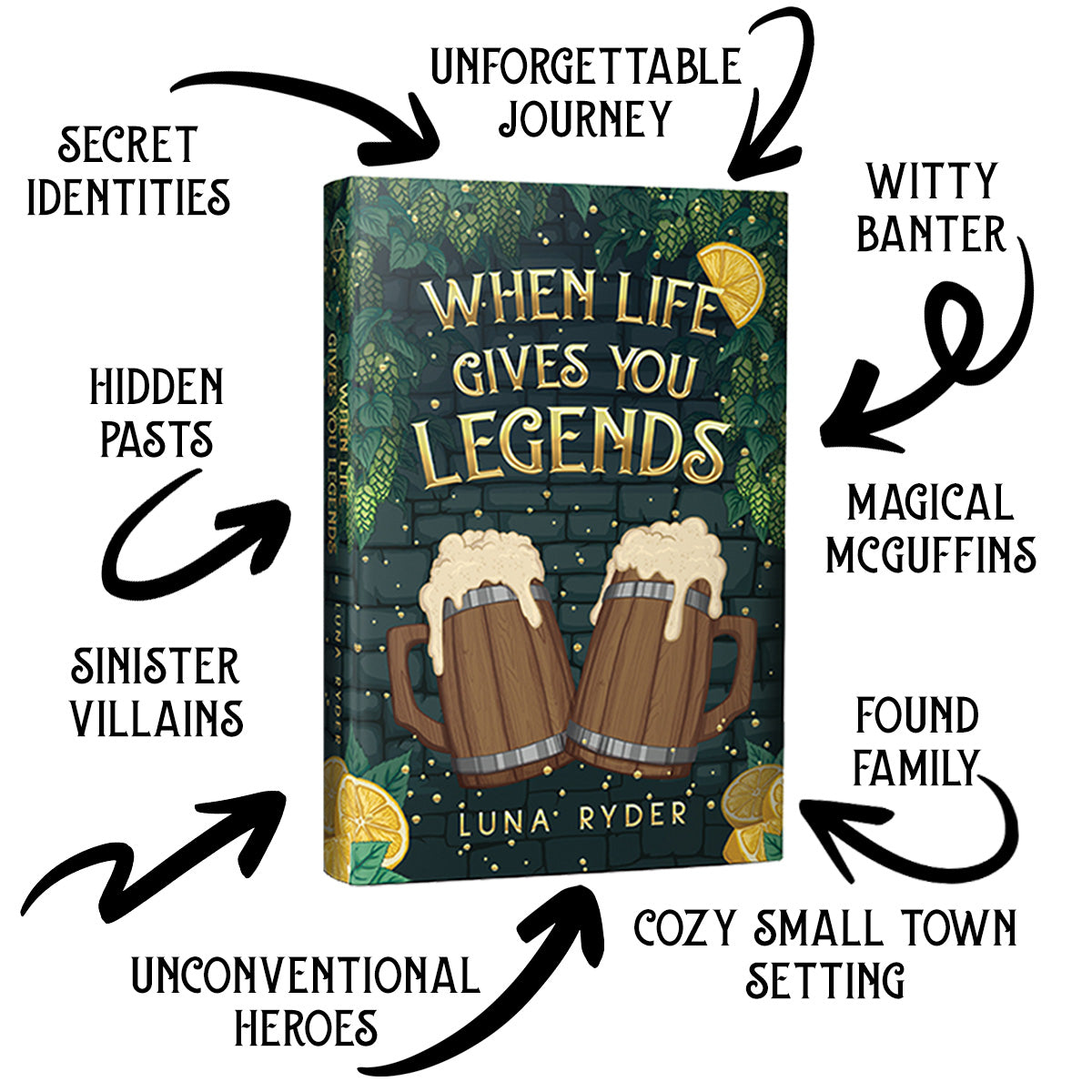 🧙‍♀️✨ WHEN LIFE GIVES YOU LEGENDS SIGNED SPECIAL EDITION HARDCOVER 🧙‍♀️✨