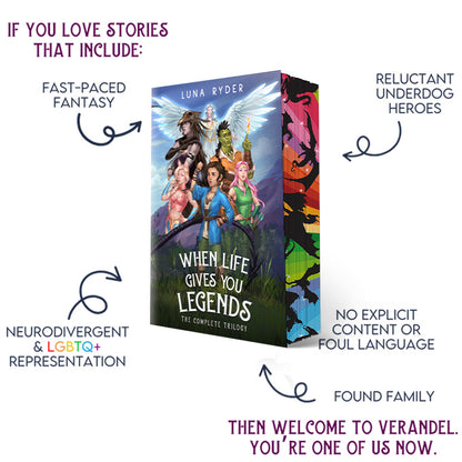 WHEN LIFE GIVES YOU LEGENDS FULL TRILOGY PAPERBACK EDITION